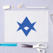 Patriotic tissue paper with flag of Toyota City Seidenpapier (Handwerk)