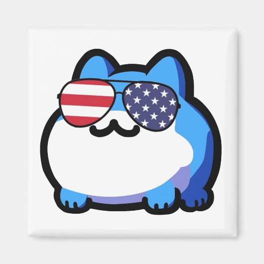 Patriotic Toby Magnet (Vorne)