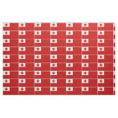 Patriotic Tonga Flag Weiße Grenze Stoff (Fat Quarter (45,7 x 55,9 cm))