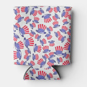 Patriotic Top Hats Independence Day Dosenkühler (Vorderseite)