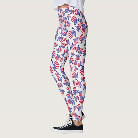 Patriotic Top Hats Leggings (Links)