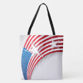 Patriotic Tote Bag Tasche (Vorderseite)
