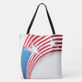 Patriotic Tote Bag Tasche (Rückseite)