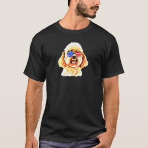 Patriotic Toy Poodle T-Shirt