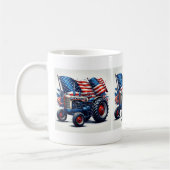 Patriotic Tractor Kaffeetasse (Links)
