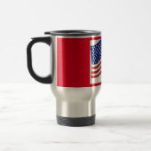 Patriotic Travel/Pendant US Flag Design 14 Oz. Reisebecher (Links)