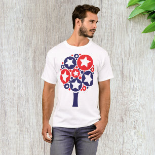 Patriotic Tree Mens T - Shirt