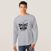 Patriotic Trini to de Bone mit IHREM NAMEN T-Shirt (Vorne ganz)