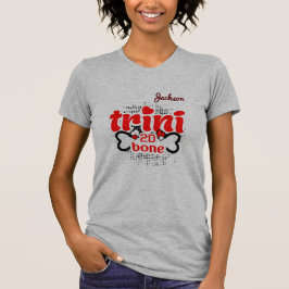 Patriotic Trini to de Bone mit IHREM NAMEN T-Shirt