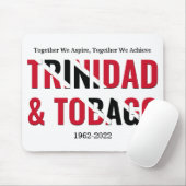 Patriotic TRINIDAD 60 Jahre Mousepad (Mit Mouse)