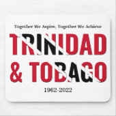 Patriotic TRINIDAD 60 Jahre Mousepad (Vorne)