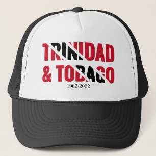 Patriotic TRINIDAD 60. Unabhängigkeit Truckerkappe