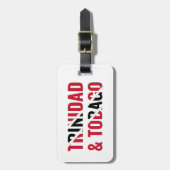 Patriotic TRINIDAD Gepäckanhänger (Vorderseite vertikal)