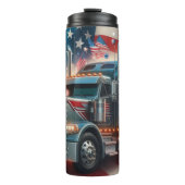 Patriotic Truck American Feier Thermosbecher (Vorderseite)