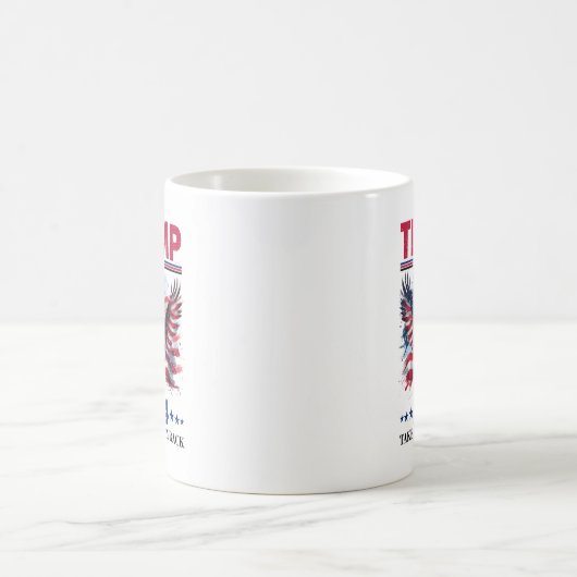 Patriotic Trump Kaffeetasse (Mittel)