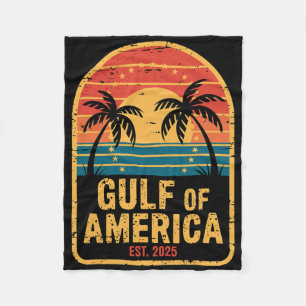Patriotic Trump Palms Beach Vacation Golf von USA Fleecedecke