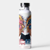 Patriotic Trump Trinkflasche (Rechts)