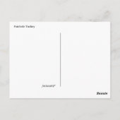 Patriotic Turkey Strut Postkarte (Rückseite)