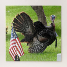 Patriotic Turkey Strut Puzzle