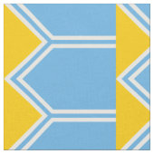 Patriotic Tuva Flag Stoff (Nahaufnahme)