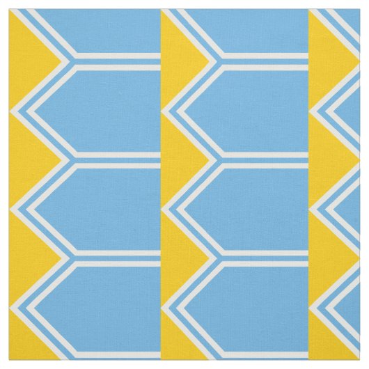 Patriotic Tuva Flag Stoff (Muster)