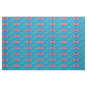 Patriotic Tuvalu Flag Stoff (Fat Quarter (45,7 x 55,9 cm))