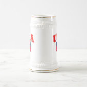 Patriotic U.S. Bierglas (Mittel)