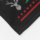 Patriotic Ugly Christmas Sweater Women Kids Men Fleecedecke (Ecke)