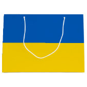Patriotic Ukraine Flag Große Geschenktasche Geschenktüte (Vorderseite)
