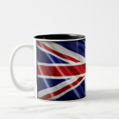 Patriotic, Union Jack, Gewerkschaft Flag, Britisch Zweifarbige Tasse (Links)