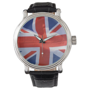 Patriotic Union Jack, Großbritanniens Gewerkschaft Armbanduhr
