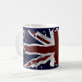 Patriotic Union Jack, UK Gewerkschaft Flag, Britis Kaffeetasse (Vorderseite Links)
