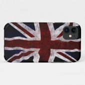 Patriotic Union Jack UK Gewerkschaft Flag Case-Mate iPhone Hülle (Rückseite (Horizontal))