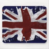 Patriotic Union Jack, UK Gewerkschaft Flag Mousepad (Vorne)