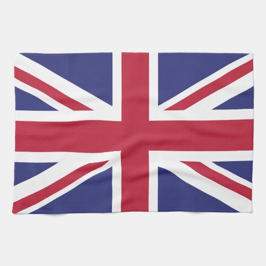 Patriotic United Kingdom Flag Geschirrtuch (Horizontal)
