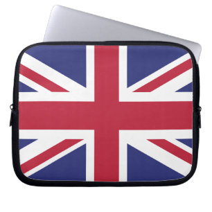 Patriotic United Kingdom Flag Laptopschutzhülle