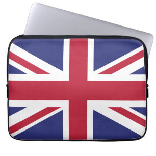 Patriotic United Kingdom Flag Laptopschutzhülle