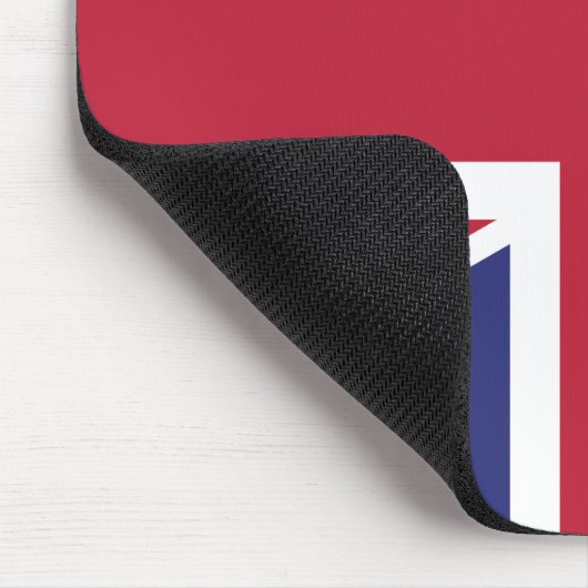 Patriotic United Kingdom Flag Mousepad (Ecke)