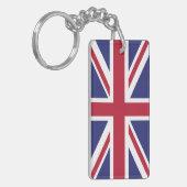 Patriotic United Kingdom Flag Schlüsselanhänger (Vorderseite links)