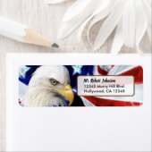 Patriotic United Staaten Bald Eagle (Insitu)