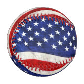 Patriotic US Flag American Game Ball (Vorderseite Links)
