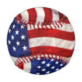 Patriotic US Flag Game Ball (Vorderseite)