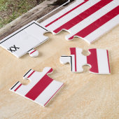 Patriotic USA AMERICAN Flag Foto Puzzle (Seite)