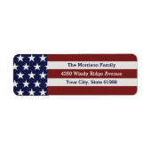 Patriotic USA American Flag Stars & Stripes (Vorne)