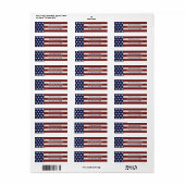 Patriotic USA American Flag Stars & Stripes (Vorne)