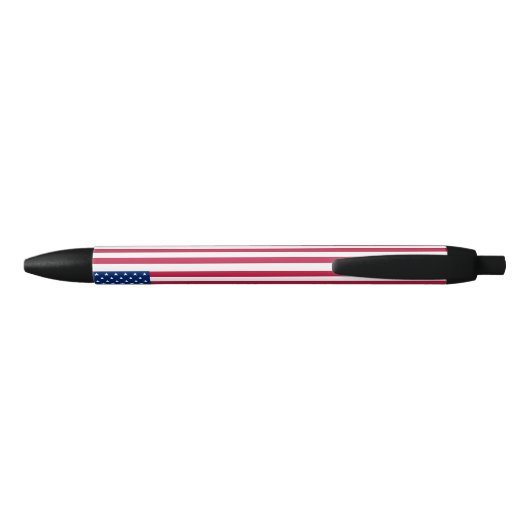 Patriotic USA American Flag Stars Stripes Ink Pen Kugelschreiber (Rückseite)