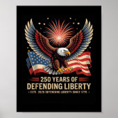 Patriotic Usa Army Us Military Parade 250th Annive Poster (Vorne)