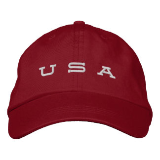 Patriotic USA Bestickte Baseballkappe