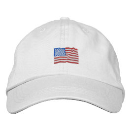 Patriotic USA Bestickte Baseballkappe