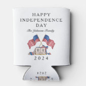 Patriotic USA Flag 4. Juli Dosenkühler (Rückseite)